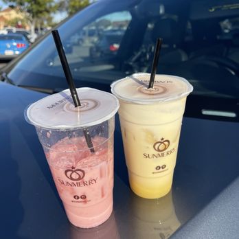 Sunmerry Bakery - Strawberry milkshake and salted cream green tea - Bakeries Near Me - San Diego, California Sunmerry Bakery - Strawberry milkshake and salted cream green tea - Bakeries Near Me - San Diego, California