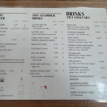 Pho Bac Súp Shop - Menu - Vietnamese Near Me - Seattle, Washington Pho Bac Súp Shop - Menu - Vietnamese Near Me - Seattle, Washington