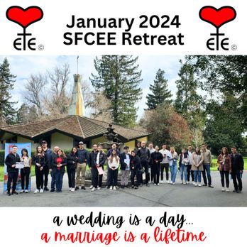 San Francisco Catholic Engaged Encounter - Our first retreat back at Vallombrosa Center in Menlo Park (January 2024) - Community Service/Non-Profit Near Me San Francisco Catholic Engaged Encounter - Our first retreat back at Vallombrosa Center in Menlo Park (January 2024) - Community Service/Non-Profit Near Me