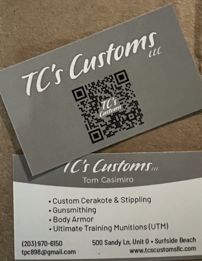 TC’S CUSTOMS Request a Quote Guns & Ammo 500 Sandy Ln, Surfside