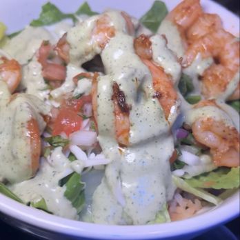 La Santa - Mexican Rice Bowl (shrimp) - Seafood Near Me - Greer, South Carolina La Santa - Mexican Rice Bowl (shrimp) - Seafood Near Me - Greer, South Carolina