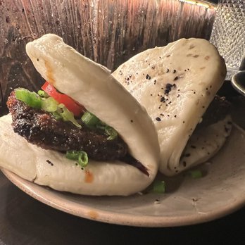 Double Knot - Duck Scrapple Bao Bun* - Sushi Bars Near Me - Philadelphia, Pennsylvania