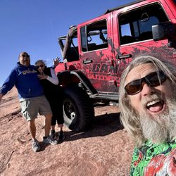 Dan Mick's Jeep Tours - Highest point of the tour. Literally!!!