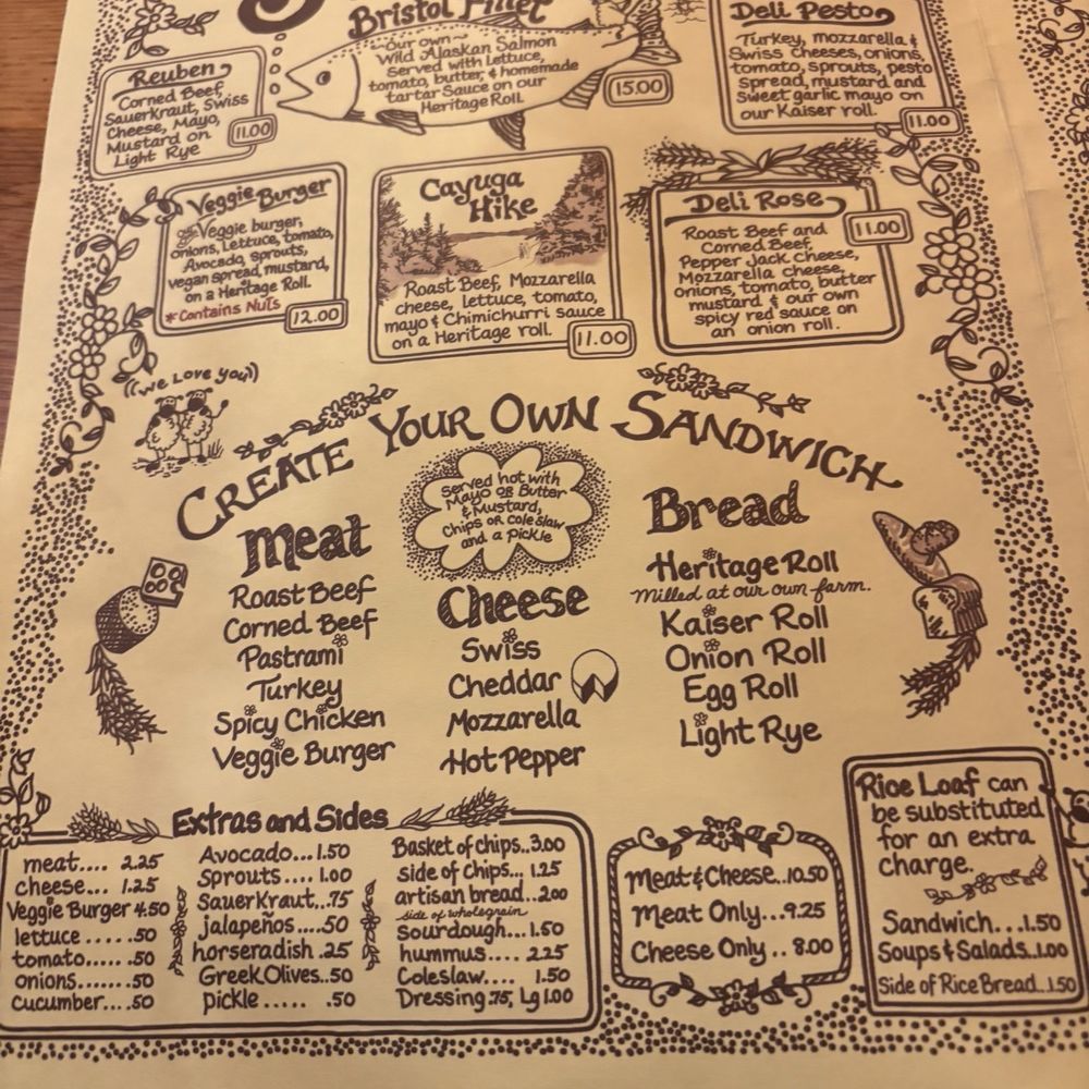 The Yellow Deli - Menu - Desserts Near Me - Ithaca, New York