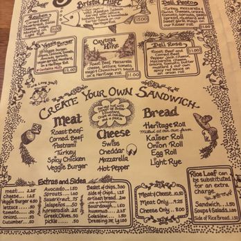 The Yellow Deli - Menu - Desserts Near Me - Ithaca, New York