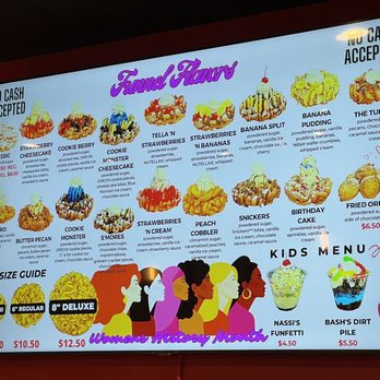 Funnel Me Crazy - Funnel flavors - Desserts Near Me - Durham, North Carolina