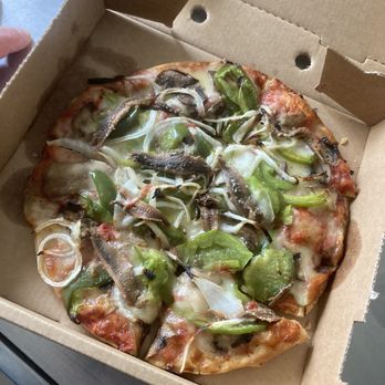 Tommy's Pizza - Mini veggie with anchovies - Pizza Near Me - Dublin, Ohio Tommy's Pizza - Mini veggie with anchovies - Pizza Near Me - Dublin, Ohio