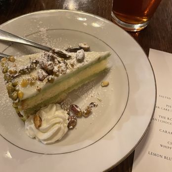 Bleuroot - Pistachio Almond Cream - New American Near Me - West Dundee, Illinois