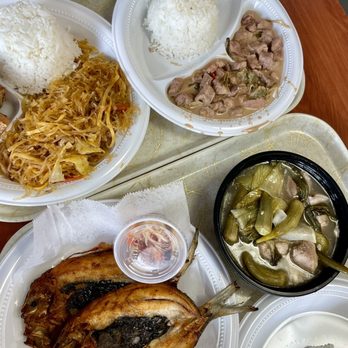 Kusinera - a variety of food items on a table - Filipino Near Me - North Canton, Ohio Kusinera - a variety of food items on a table - Filipino Near Me - North Canton, Ohio