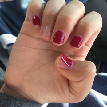 Luxury Nail Spa - Really bad , very rushed. Got my nails done for prom yesterday. Paid 31 dollars for mani/pedi also messed up the lady's nails next to me. - Nail Salons Near Me - Pinole, California Luxury Nail Spa - Really bad , very rushed. Got my nails done for prom yesterday. Paid 31 dollars for mani/pedi also messed up the lady's nails next to me. - Nail Salons Near Me - Pinole, California