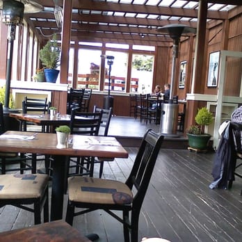 Indigo Moon - Back porch - New American Near Me - Cambria, California Indigo Moon - Back porch - New American Near Me - Cambria, California