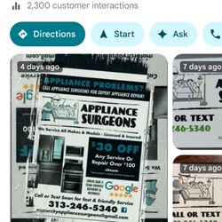 Appliance Surgeons - Business information and coupon