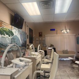Interior of Mystic Sirens Nail Salon Interior of Mystic Sirens Nail Salon