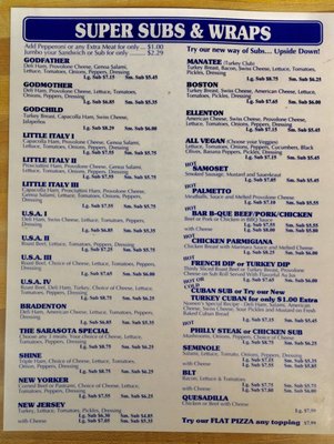Menu photo 2 Noreen's Deli Bradenton, FL
