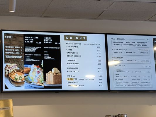 Menu photo 1 Cafe K Streets Norwood, MA
