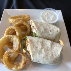 Fried Chicken Bacon Wrap