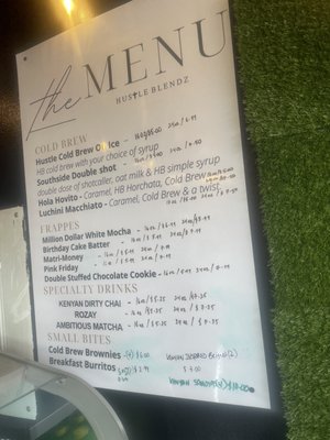 Menu photo 5 HustleBlendz Fort Worth, TX