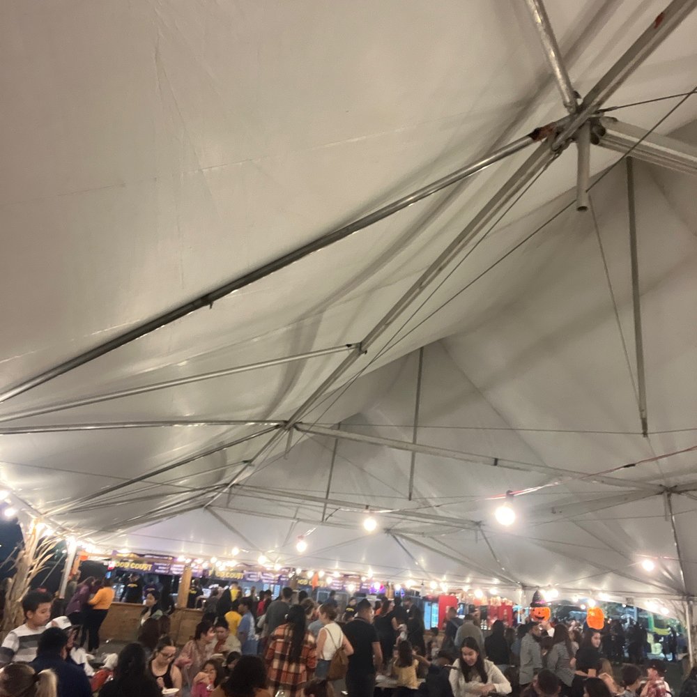 Halloween Town Pumpkin Patch - The line for the food extended about 50 feet away from the ordering kiosk. - Pumpkin Patches Near Me - Chandler, Arizona