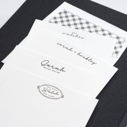 L.E. Taylor Design - Haute Papier Silk Stationery Box