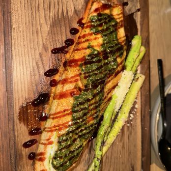 CARVE American Grille - Central Austin - Cedar Plank Fired Redfish* - New American Near Me - Austin, Texas