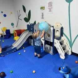 KidzZone Play and Party Center - A cute toddler area just for them!