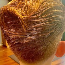 Leonard's Barber Shop - Full Flowing Taper -Cut