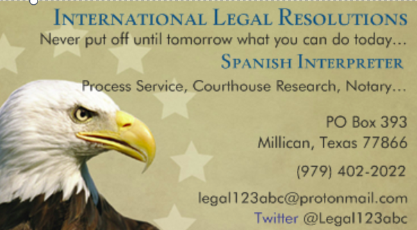 International Legal Resolutions