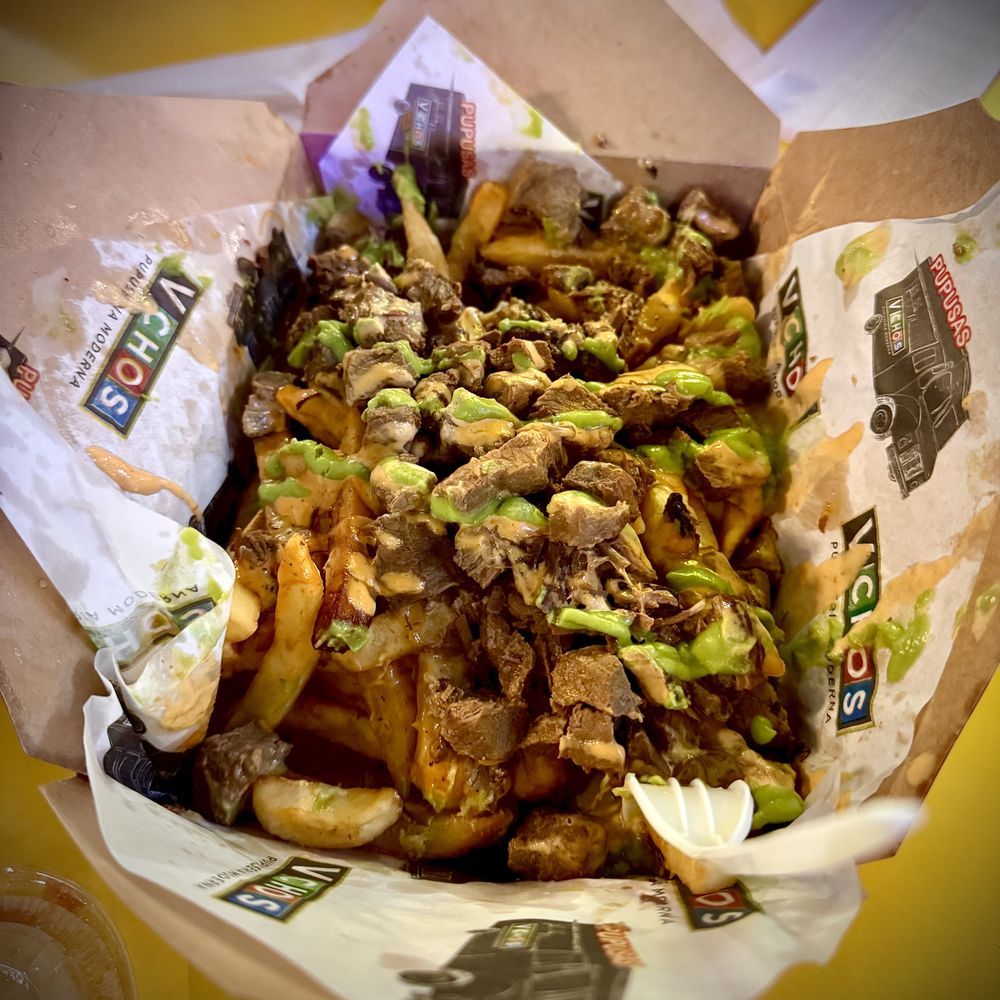 Vchos - Loaded steak fries - Salvadoran Near Me - Rancho Cucamonga, California