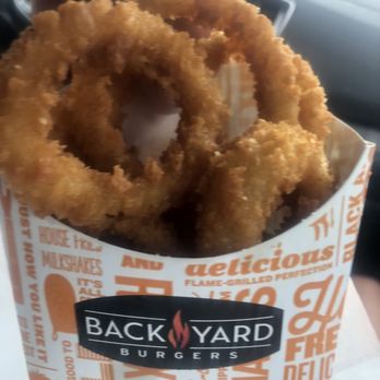 Back Yard Burgers - Onion rings, cooked to perfection! - Burgers Near Me - Altamonte Springs, Florida Back Yard Burgers - Onion rings, cooked to perfection! - Burgers Near Me - Altamonte Springs, Florida