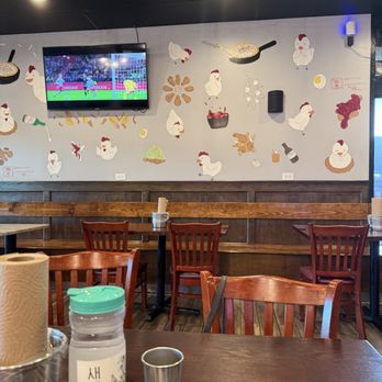 Chi Spot - Artwork on the walls - Chicken Shop Near Me - Richardson, Texas Chi Spot - Artwork on the walls - Chicken Shop Near Me - Richardson, Texas