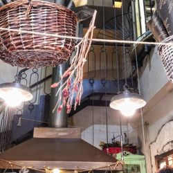 Passione di Sofì - Baskets get sent down from the 2nd floor kitchen