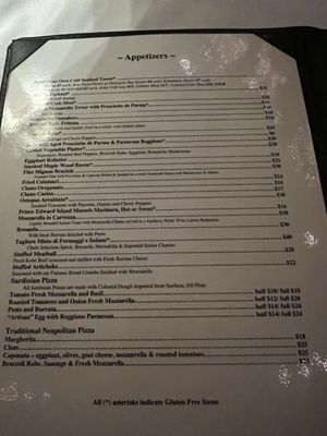 Menu photo 6 Buona Sera Red Bank, NJ
