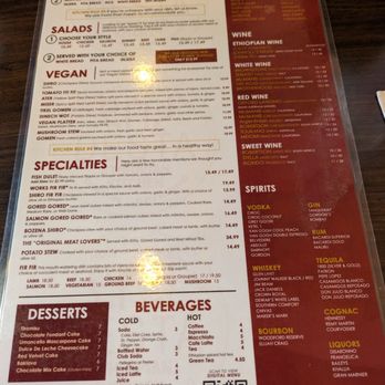 Desta Ethiopian Kitchen - Menu - Ethiopian Near Me - Atlanta, Georgia Desta Ethiopian Kitchen - Menu - Ethiopian Near Me - Atlanta, Georgia