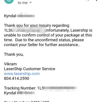 LaserShip - They suck! - Couriers & Delivery Services Near Me LaserShip - They suck! - Couriers & Delivery Services Near Me