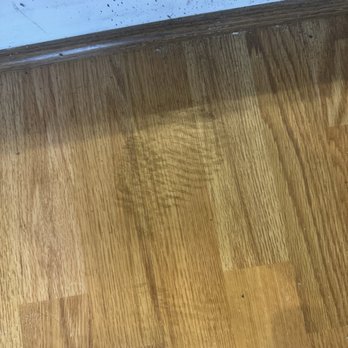 Upstate Hardwood floors - Another footprint on flooring downstairs. More flooring that needs to be replaced now. - Flooring Near Me - Syracuse, New York Upstate Hardwood floors - Another footprint on flooring downstairs. More flooring that needs to be replaced now. - Flooring Near Me - Syracuse, New York