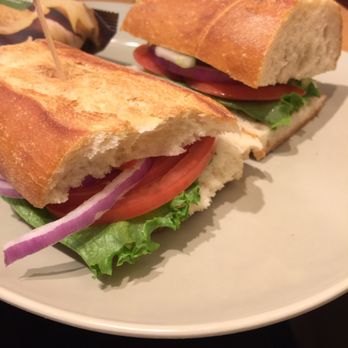 Panera Bread - Vegan option : med sandwich with no feta cheese and French baguette - Sandwiches Near Me - North Dartmouth, Massachusetts Panera Bread - Vegan option : med sandwich with no feta cheese and French baguette - Sandwiches Near Me - North Dartmouth, Massachusetts