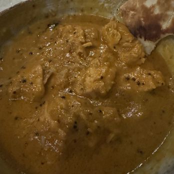Swad - Coconut curry with chicken and cheesy naan - Indian Near Me - Riverside, Rhode Island