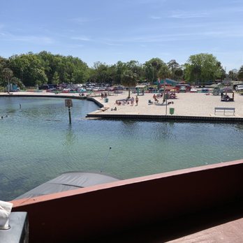Upper Deck - Recreation area just next door. - Sports Bars Near Me - Weeki Wachee, Florida
