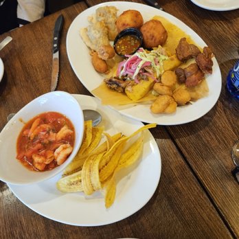 Rumba Cubana - Cubano sampler & shrimp cerviche - Cuban Near Me - North Bergen, New Jersey
