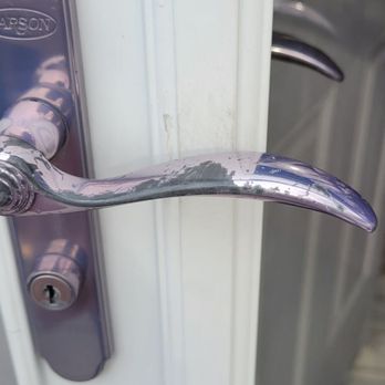 Hingham Lumber - Door handle is discoloring - Hardware Stores Near Me - Cohasset, Massachusetts