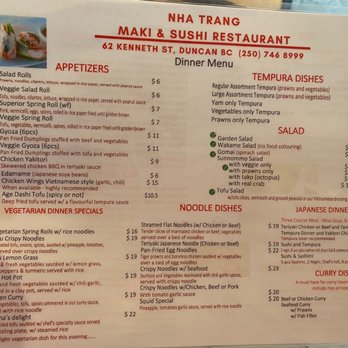 Nha Trang Maki Sushi - Sushi Bars Near Me - Duncan, British Columbia Nha Trang Maki Sushi - Sushi Bars Near Me - Duncan, British Columbia