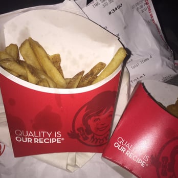 Wendy's - This was all the fries I got with the $4 value meal looks like the poured out half. Won't be back Ever - Burgers Near Me - San Leandro, California Wendy's - This was all the fries I got with the $4 value meal looks like the poured out half. Won't be back Ever - Burgers Near Me - San Leandro, California