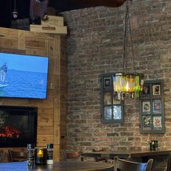 Tall tables and tv