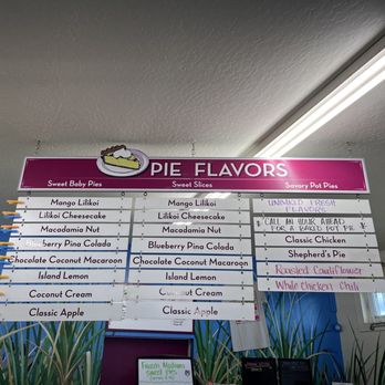 The Right Slice - Pie menu - Desserts Near Me - Kalaheo, Hawaii