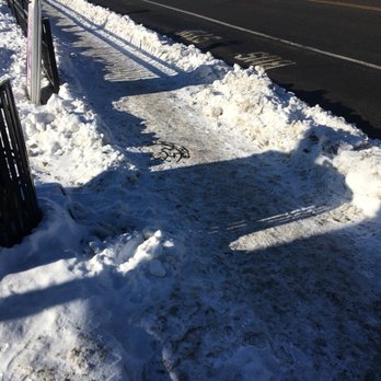 Waltham Common - Snow cleaning of sidewalks with ice is horrible - Parks Near Me - Waltham, Massachusetts