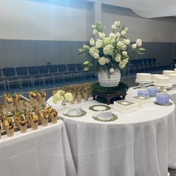 The Blue Cake Company - Blue made us a number of cakes in various sizes and flavors.  Thank you Blue & Mary Jane Riggan. Our wedding reception a wonderful event.