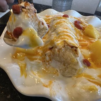 Kusan Bazaar | Silk Road Grill & Noodles 龟兹集市 - Mango yogurt sticky rice dessert. Pretty good! - Halal Near Me - Milpitas, California Kusan Bazaar | Silk Road Grill & Noodles 龟兹集市 - Mango yogurt sticky rice dessert. Pretty good! - Halal Near Me - Milpitas, California