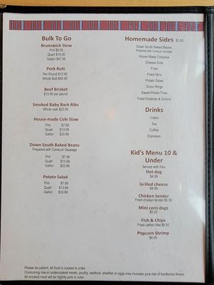 Menu photo 6 The Shack Evergreen, AL Menu photo 6 The Shack Evergreen, AL