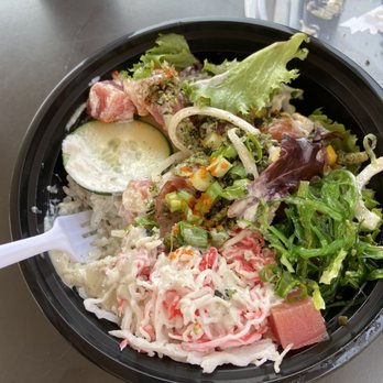 Uncle Sharkii Poke Bar - 1. Ahi Tuna and Salmon - Poke Near Me - Concord, California Uncle Sharkii Poke Bar - 1. Ahi Tuna and Salmon - Poke Near Me - Concord, California