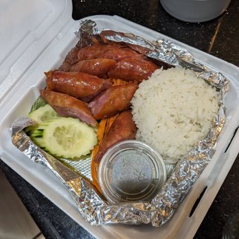 RodSap Thai Lao Kitchen - Lao Sausage and rice - Thai Near Me - Fairfield, California RodSap Thai Lao Kitchen - Lao Sausage and rice - Thai Near Me - Fairfield, California